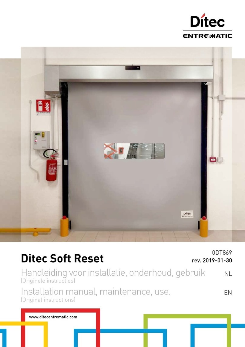 DITEC 0DT869 User guide