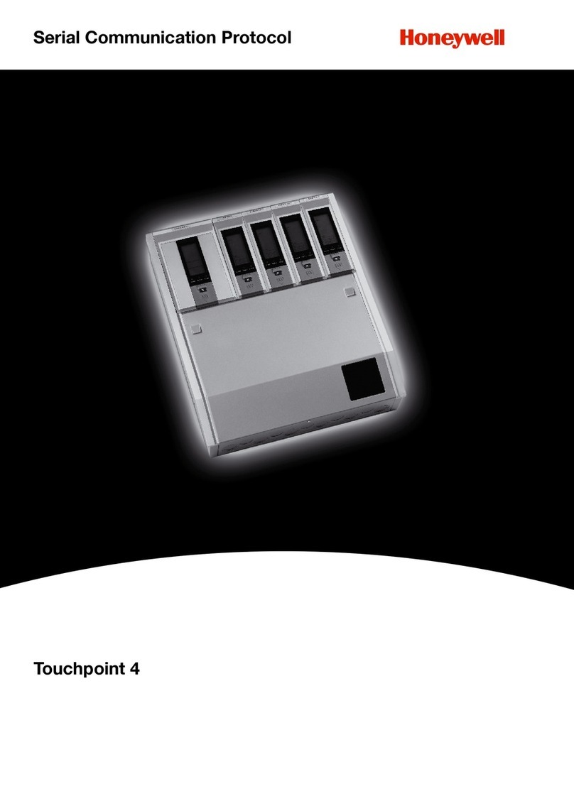 Honeywell Touchpoint 4 User manual