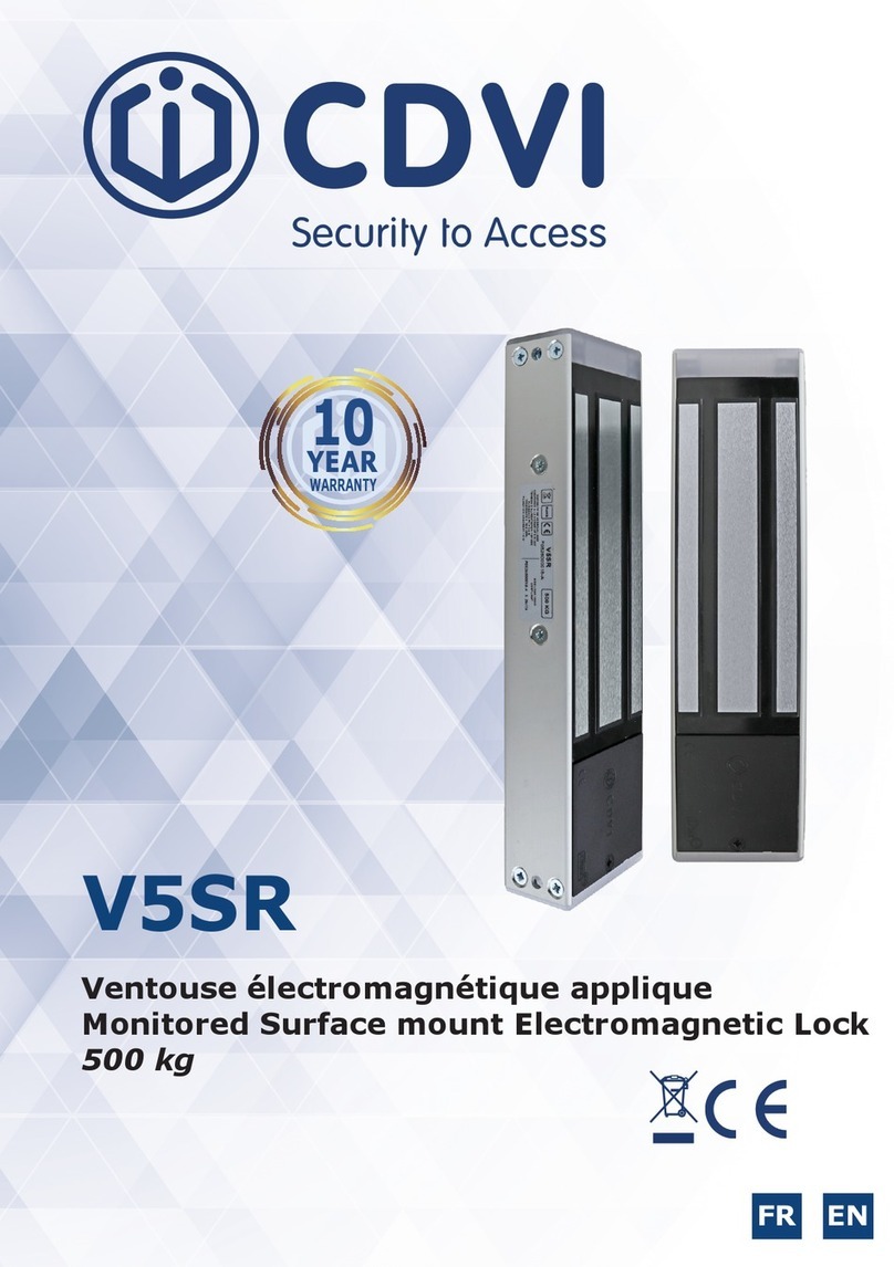 CDVI V5SR manual