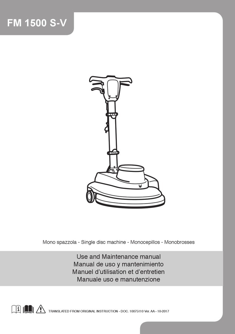 Fimap 1500 S-V User manual