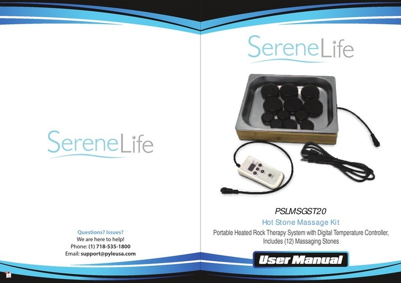 SereneLife PSLMSGST20 User manual SereneLife PSLMSGST20 User manual