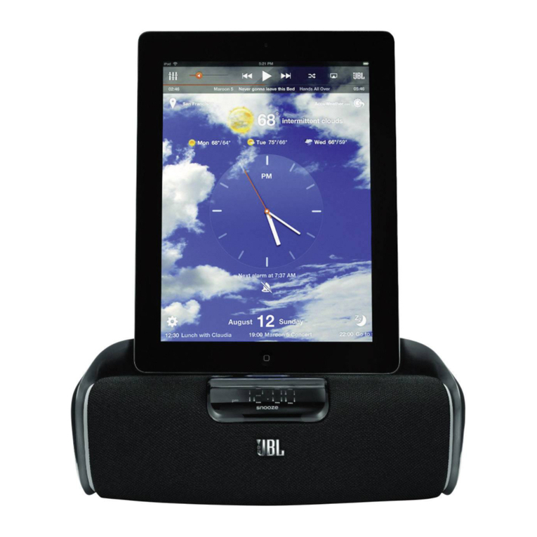 Harman JBL OnBeat aWake Quick setup guide