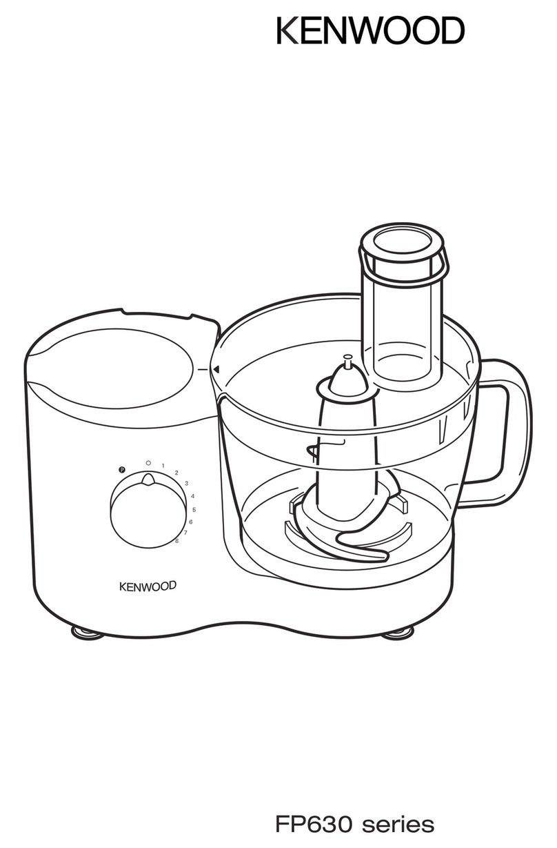 Kenwood FP630 series User manual