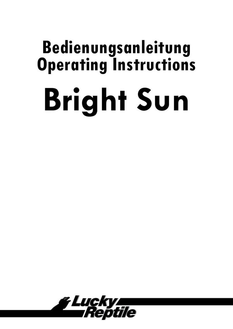 Lucky Reptile Bright Sun operating instructions