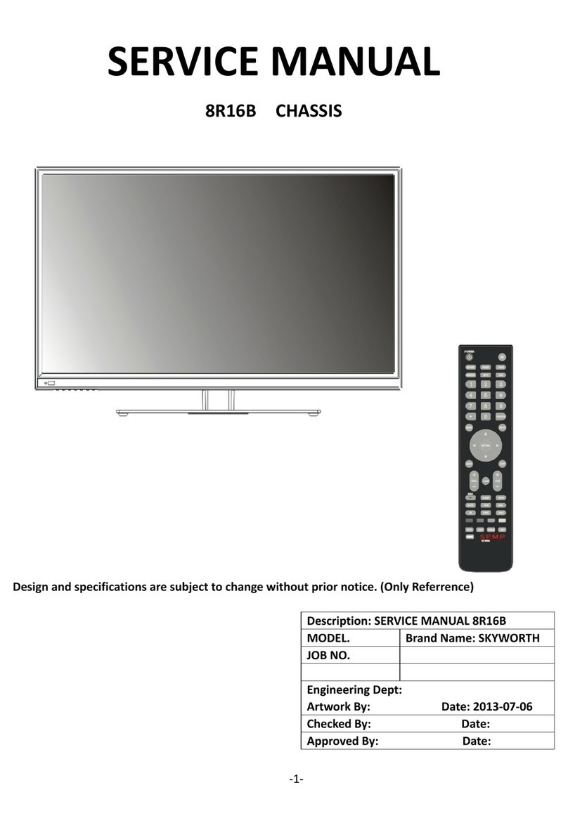 Skyworth 8R16B Service manual