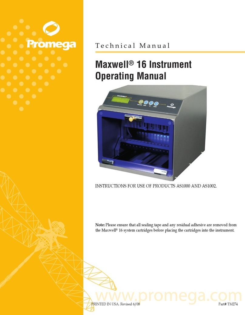 Promega Maxwell 16 AS1000 operating manual