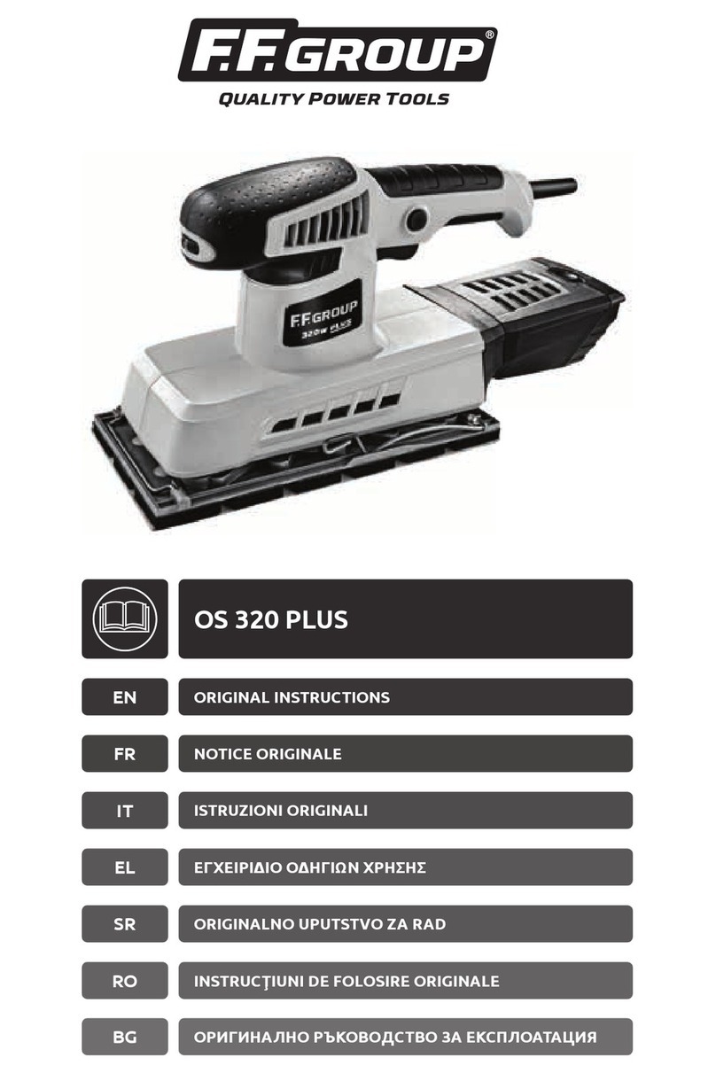 F.F. Group OS 320 PLUS User manual
