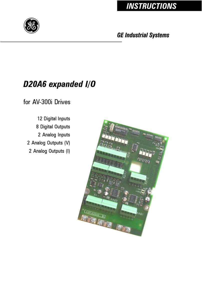 GE D20A6 instructions