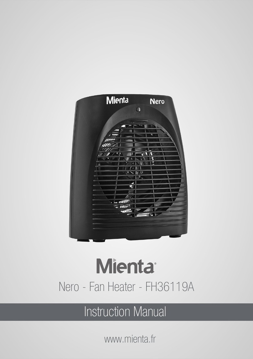 Mienta Nero FH36119A instruction manual