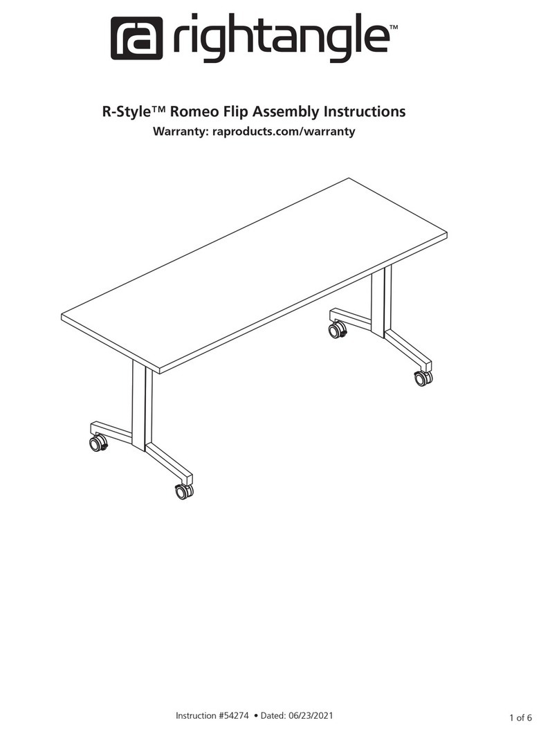 RIGHT ANGLE R-Style Romeo Flip User manual RIGHT ANGLE R-Style Romeo Flip User manual