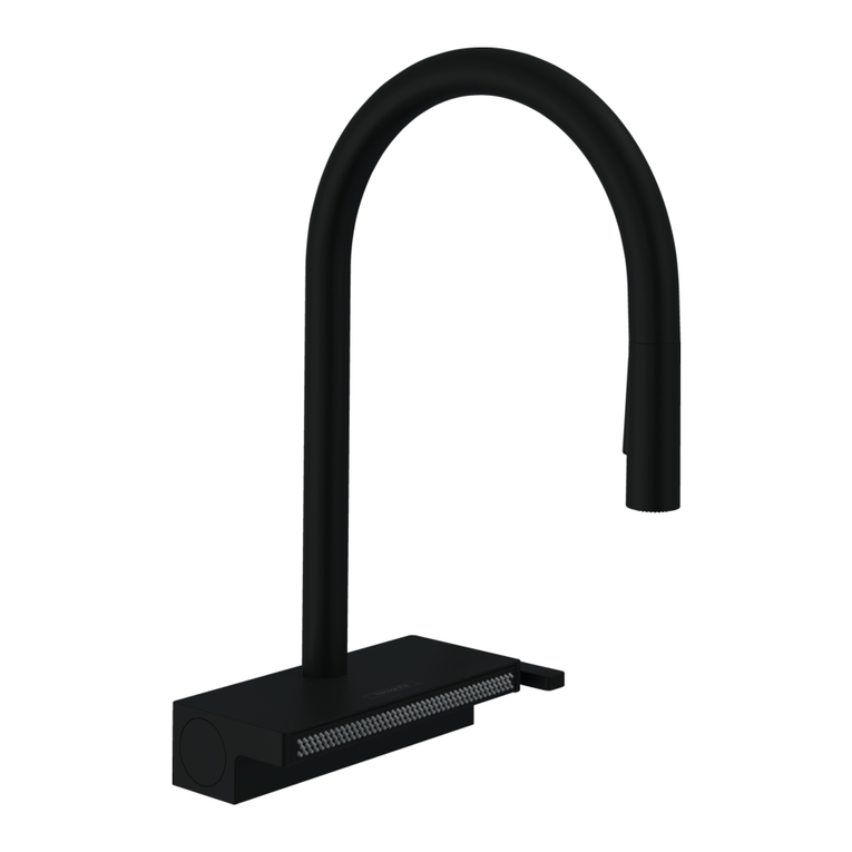 Hans Grohe Aquno Select M81 170 3jet sBox 73831 Series User manual
