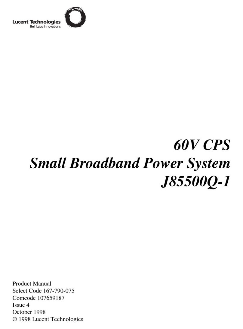 Lucent Technologies J85500Q-1 product manual