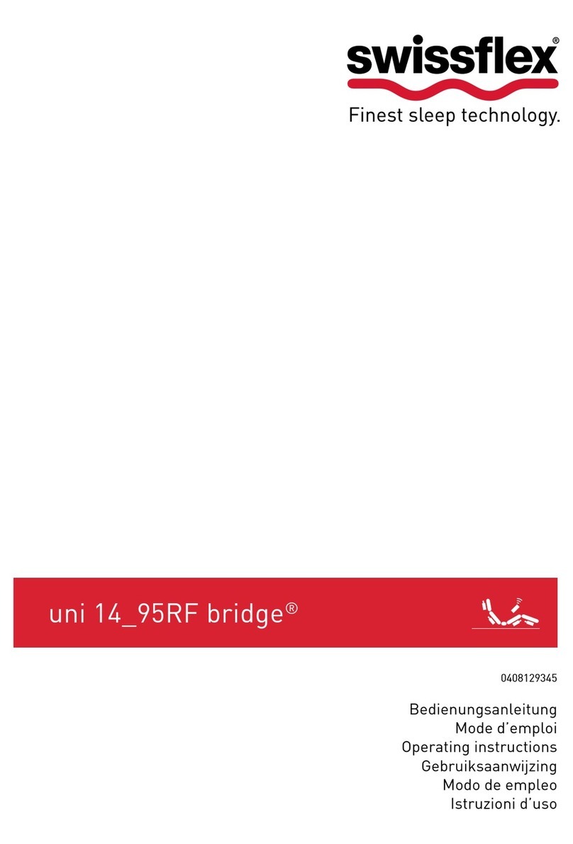 swissflex uni 14 95RF bridge User manual