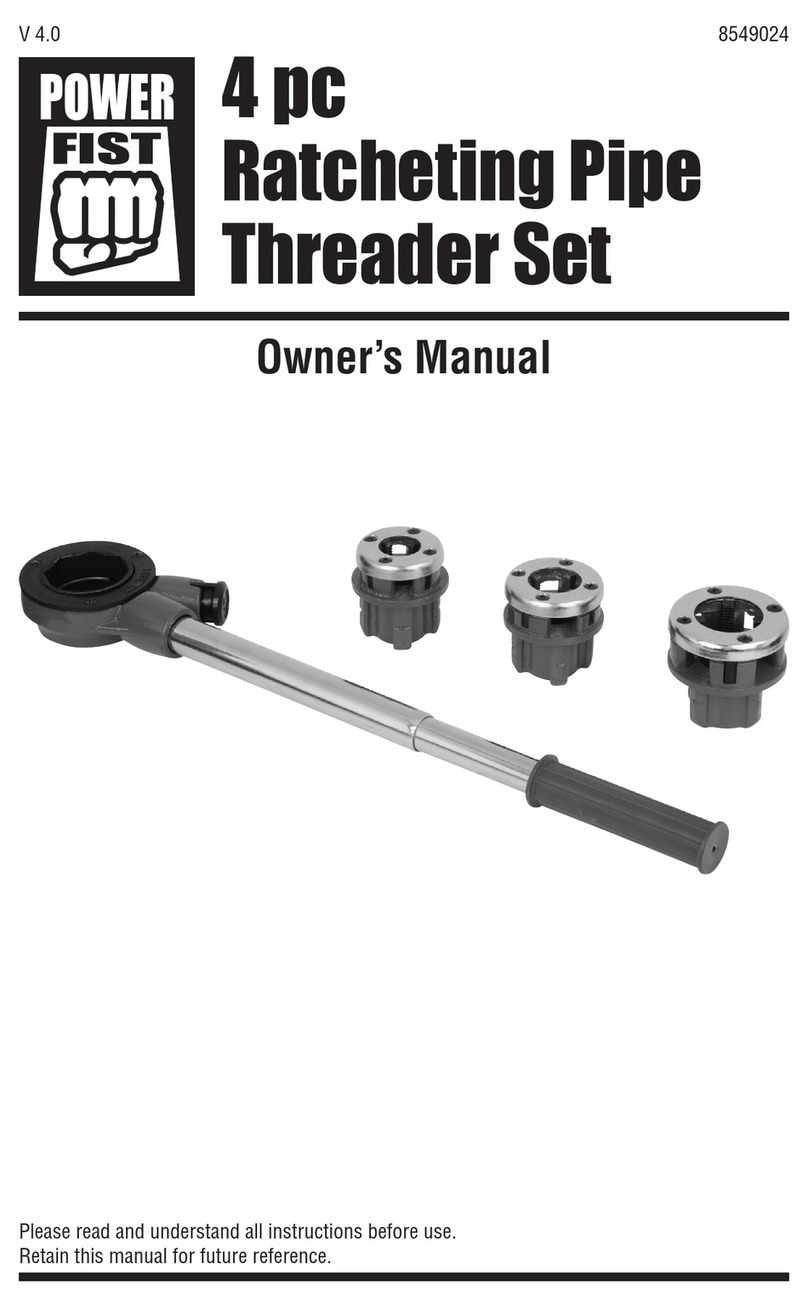 Power Fist 8549024 User manual