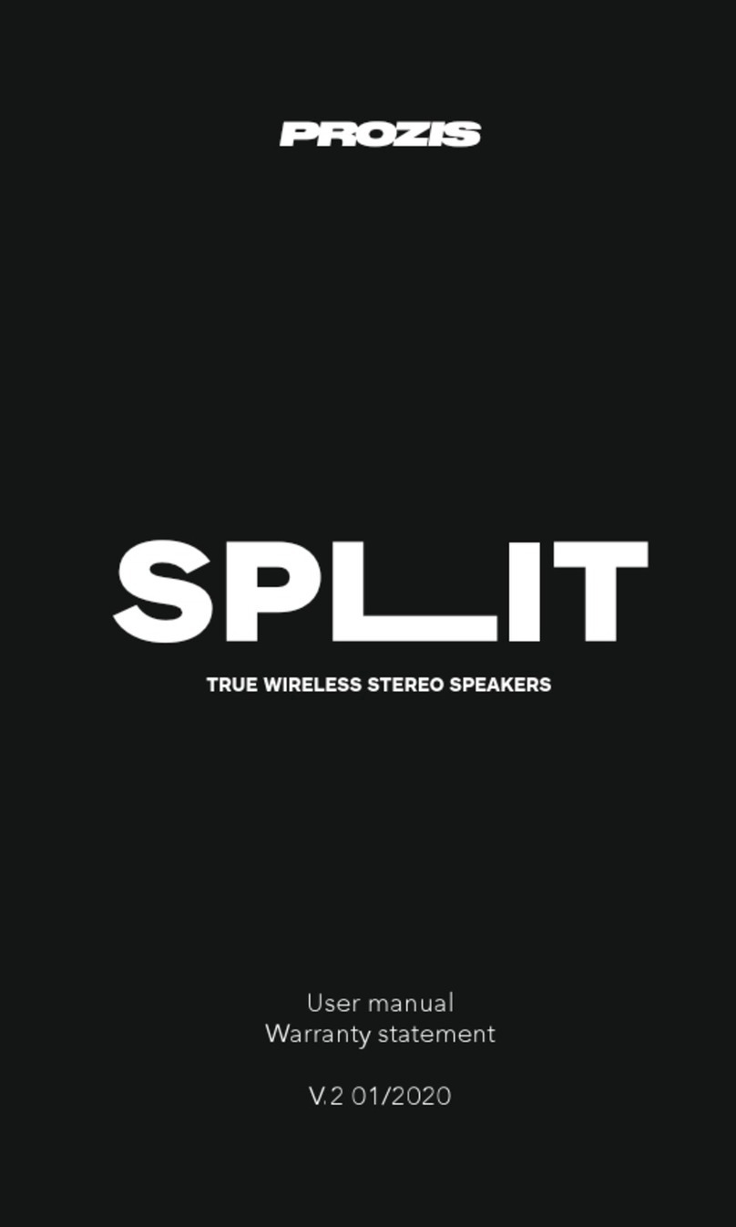 PROZIS SPLIT user manual