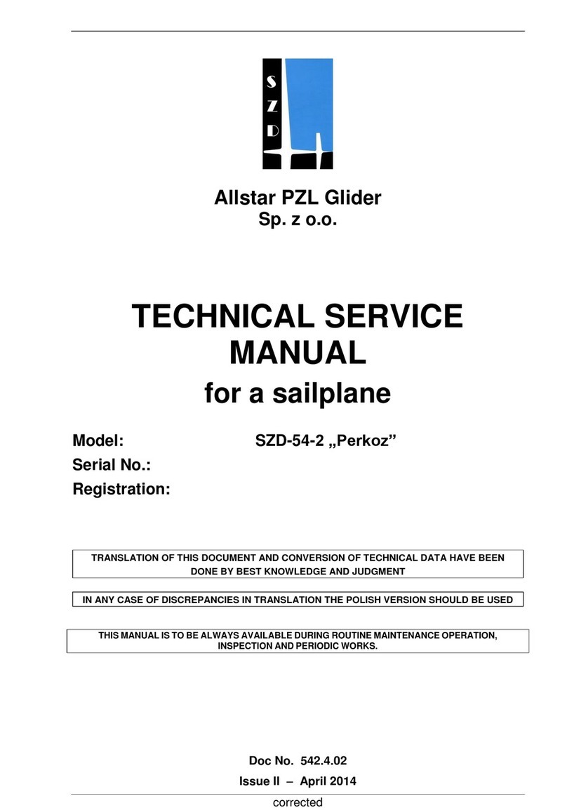 Allstar PZL Glider SZD-54-2 Perkoz Operating manual