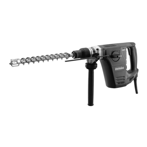 Metabo KHE 55 User manual