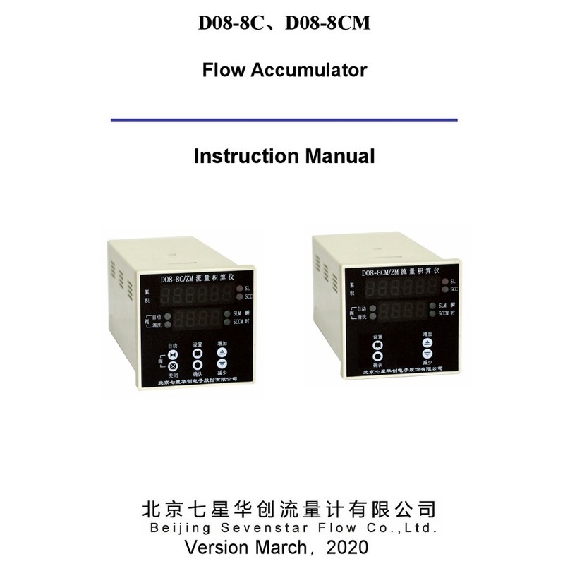SevenStar D08-8C User manual