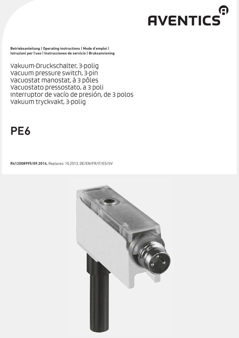 Aventics PE6 operating instructions