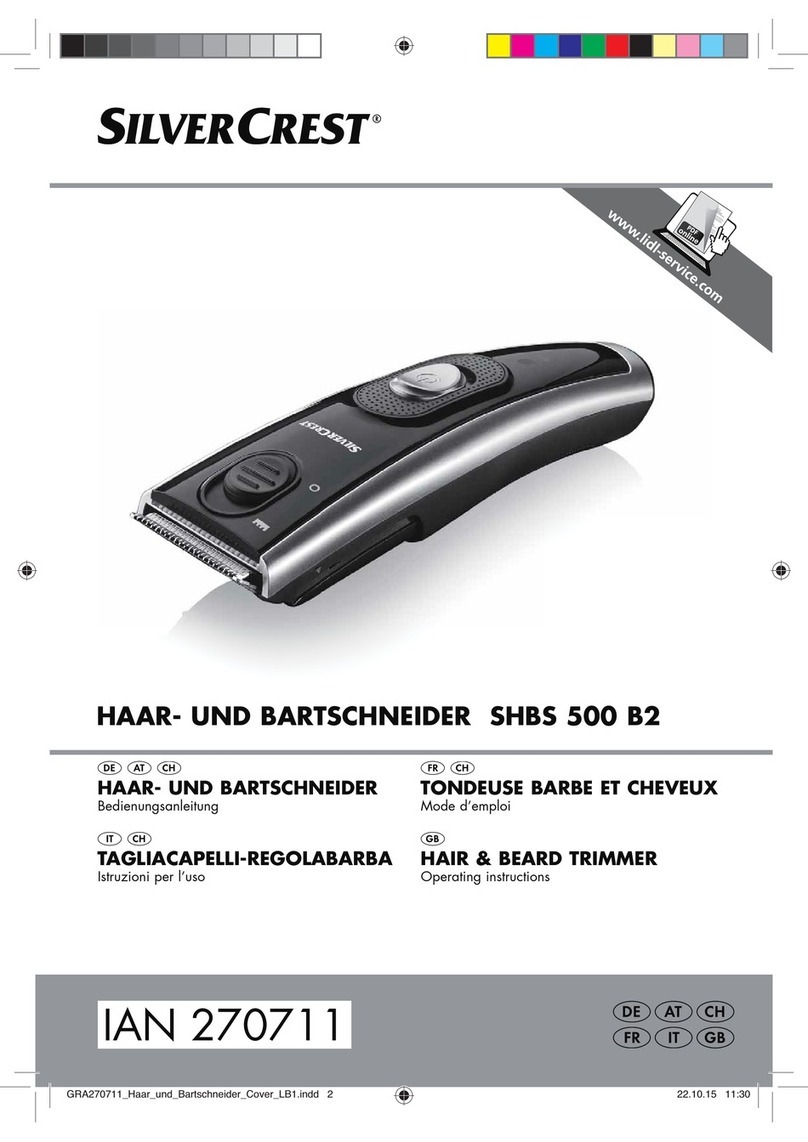 Silvercrest SHBS 500 B2 User manual Silvercrest SHBS 500 B2 User manual