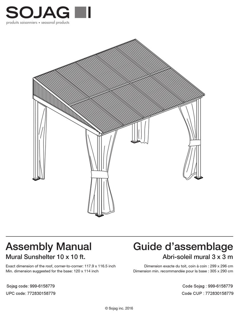 Sojag 999-6158779 User manual