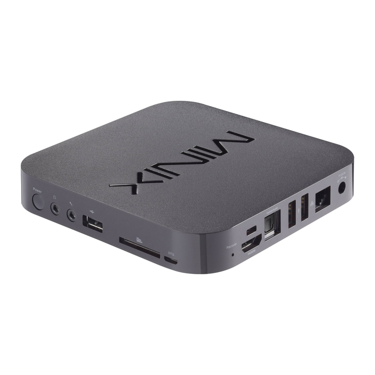Conrad Minix Neo X5 quick start guide