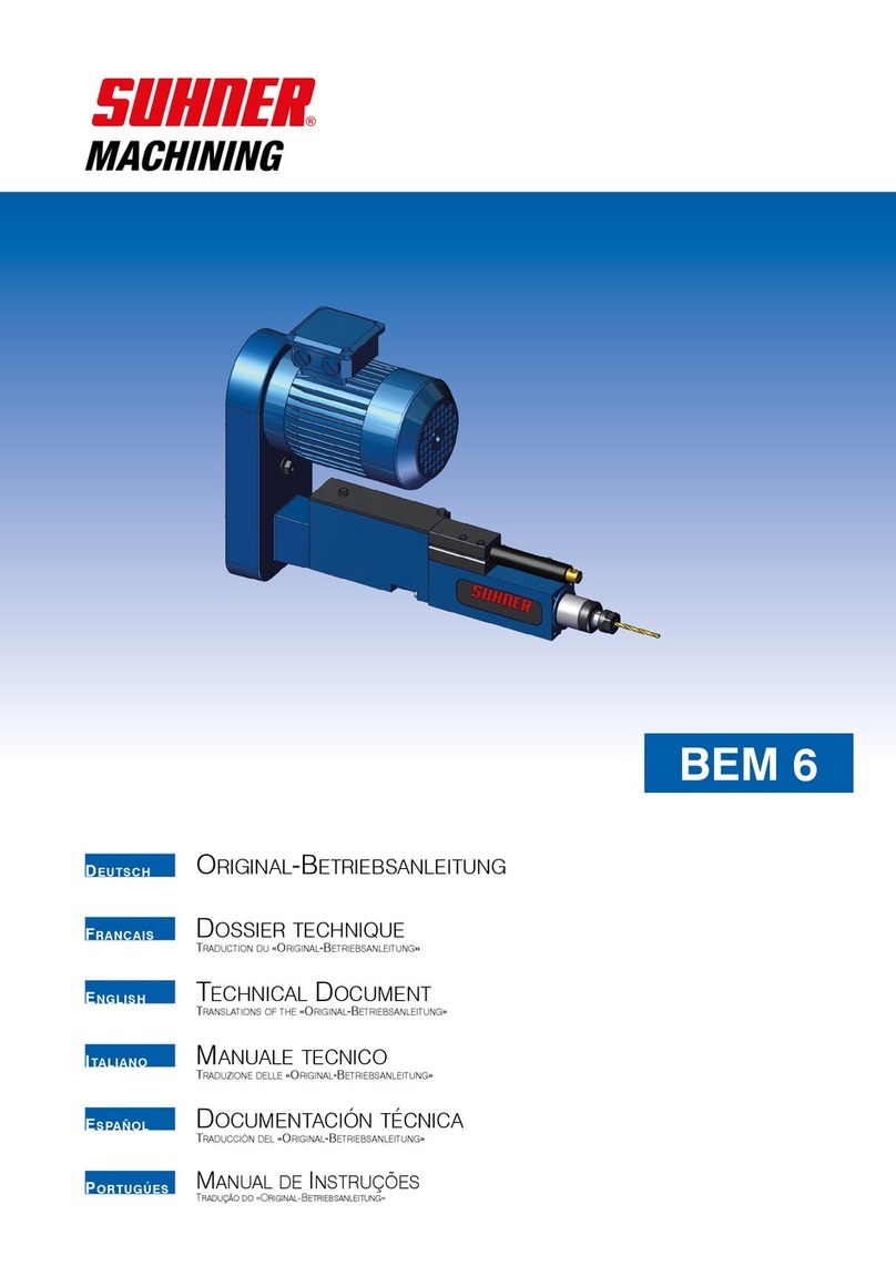 SUHNER MACHINING BEM 6 Technical document