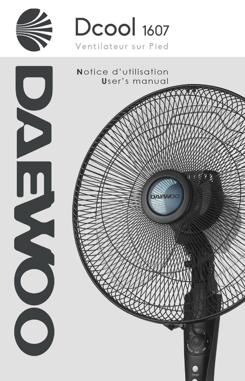 Daewoo Dcool 1607 User manual
