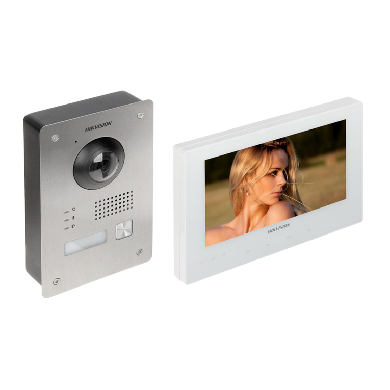 HIK VISION DS-KIS701-W-D User manual