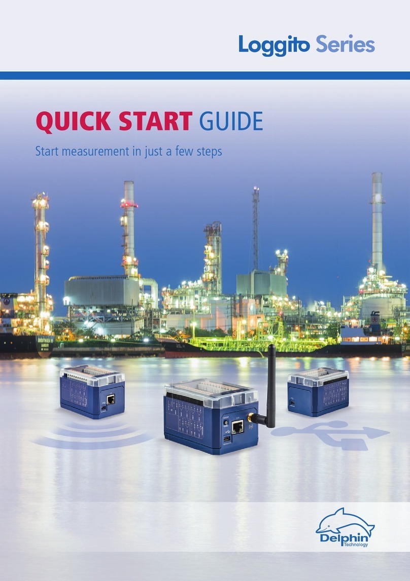 Delphin Loggit Series quick start guide Delphin Loggit Series quick start guide