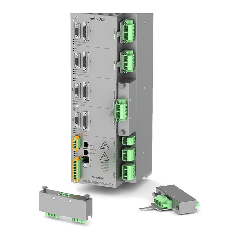 Indel GIN-SAC4 Series user manual