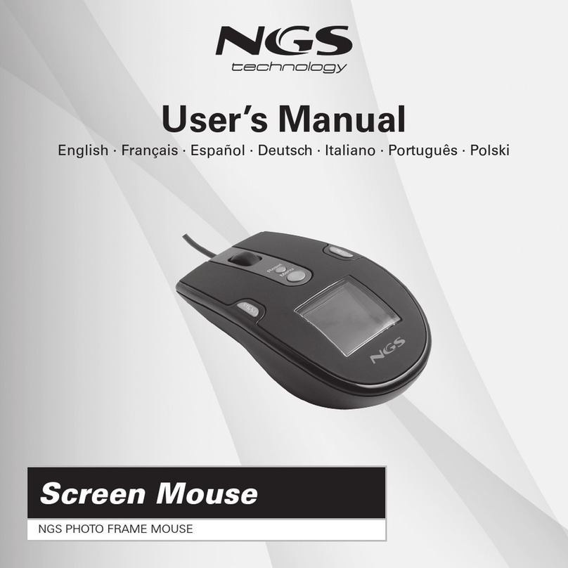 NGS Screen Mouse User manual