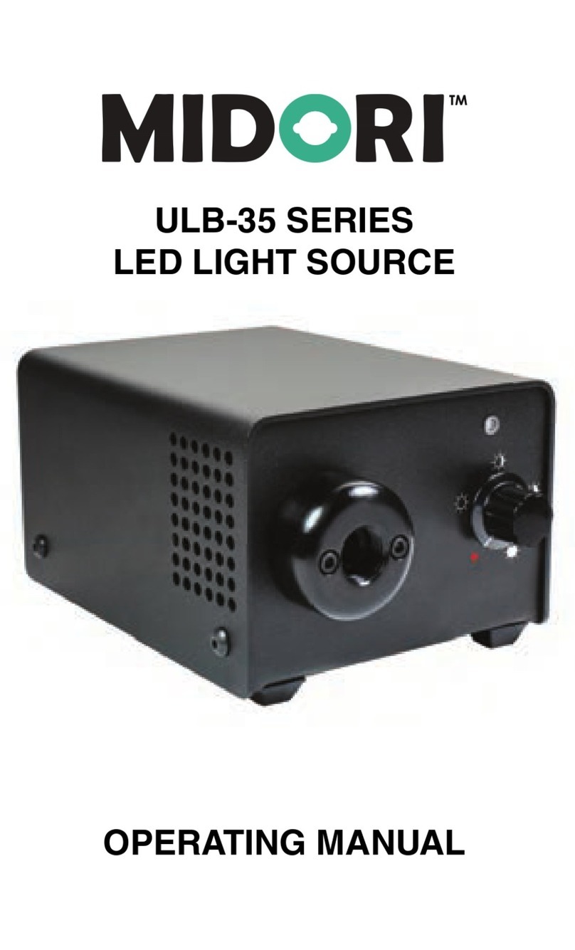 MIDORI ULB-35 Series operating manual