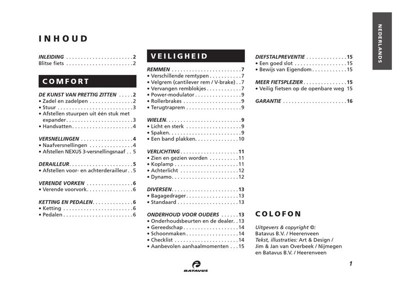 Batavus cool bicycle User manual