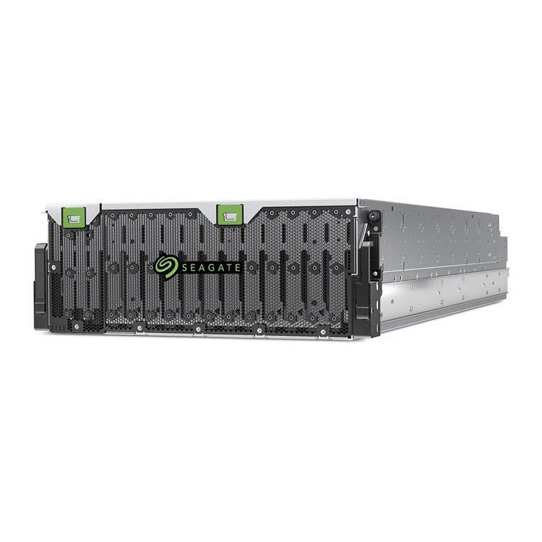 Seagate Exos CORVAULT Hardware installation and maintenance guide Seagate Exos CORVAULT Hardware installation and maintenance guide