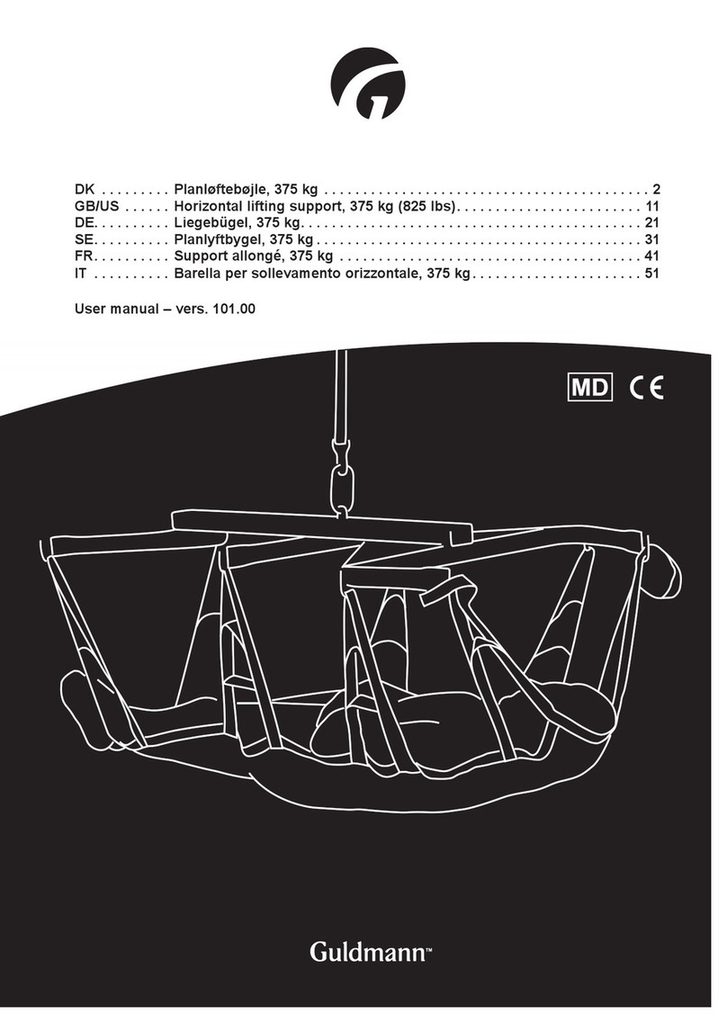 Guldmann 28456 User manual Guldmann 28456 User manual