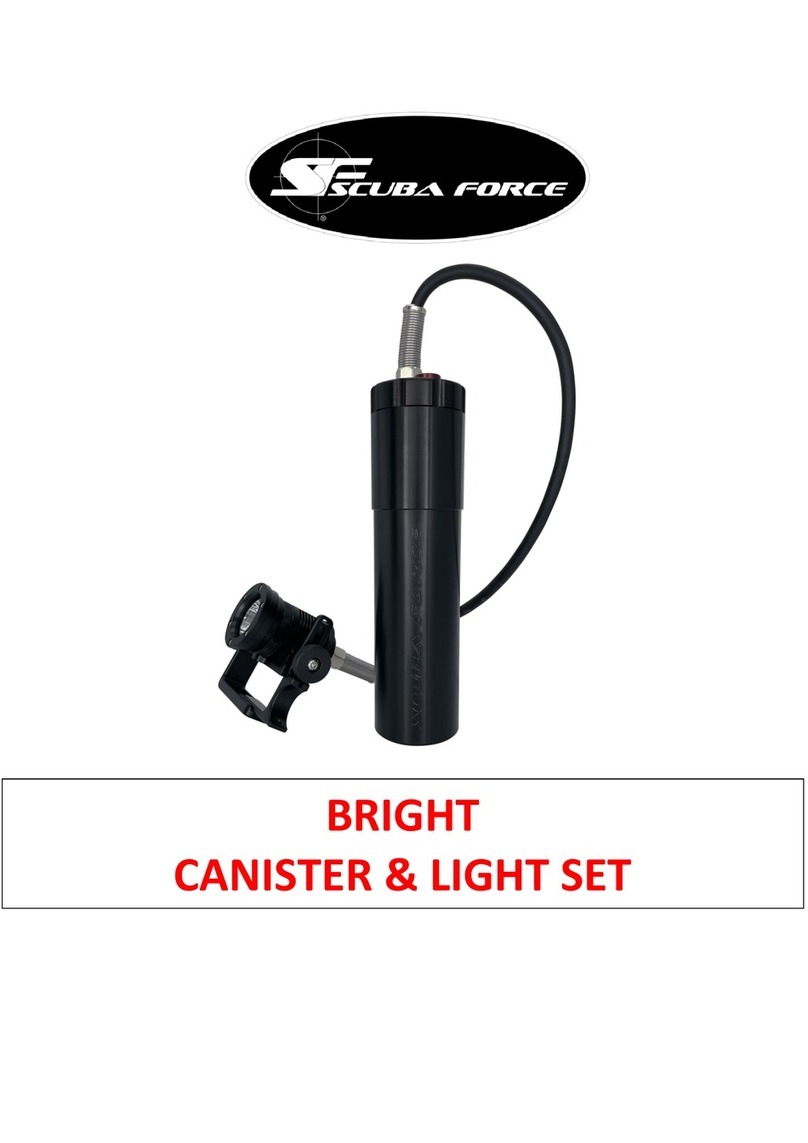 Scuba Force Bright User manual