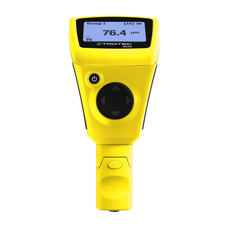 Trotec BB30 User manual Trotec BB30 User manual