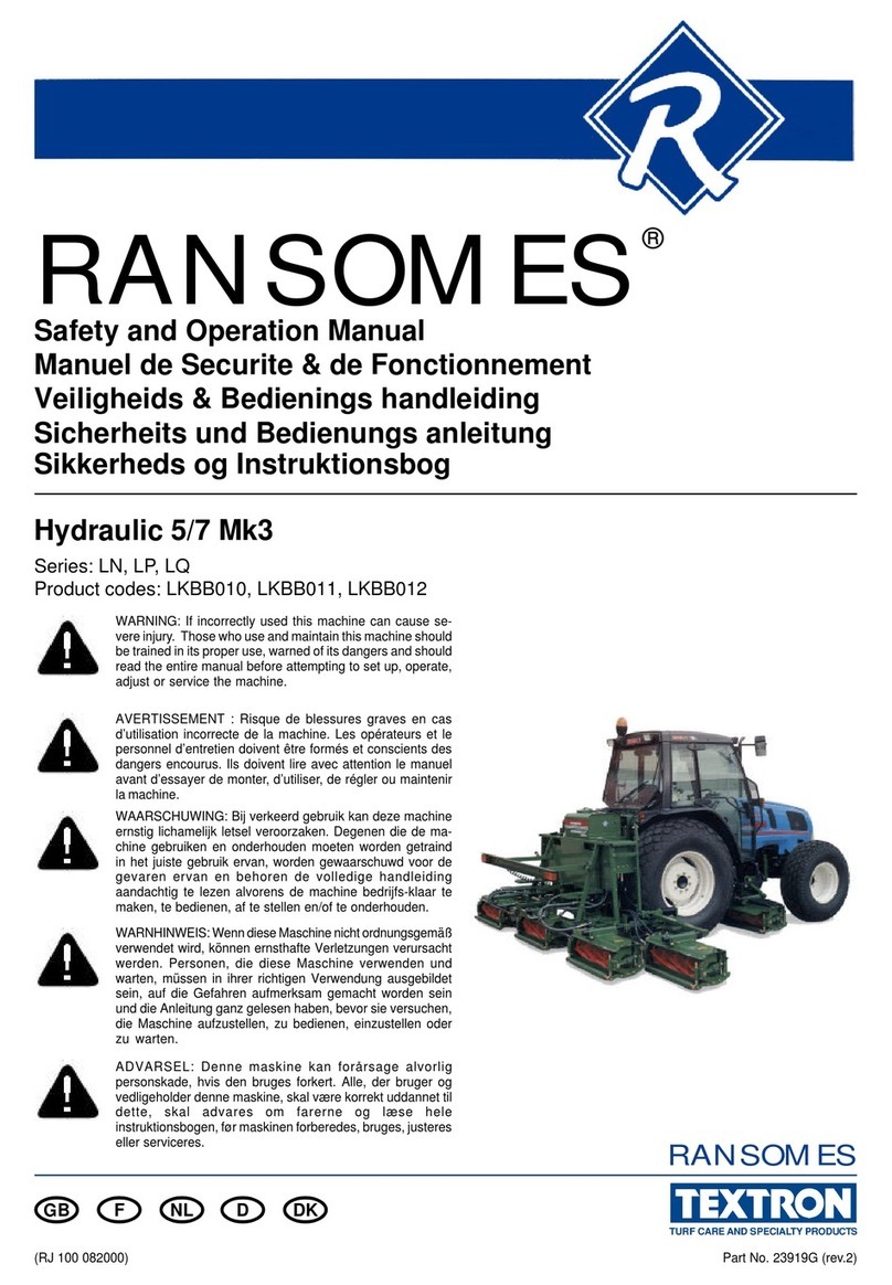 Textron RANSOMES LN Series Guide Textron RANSOMES LN Series Guide