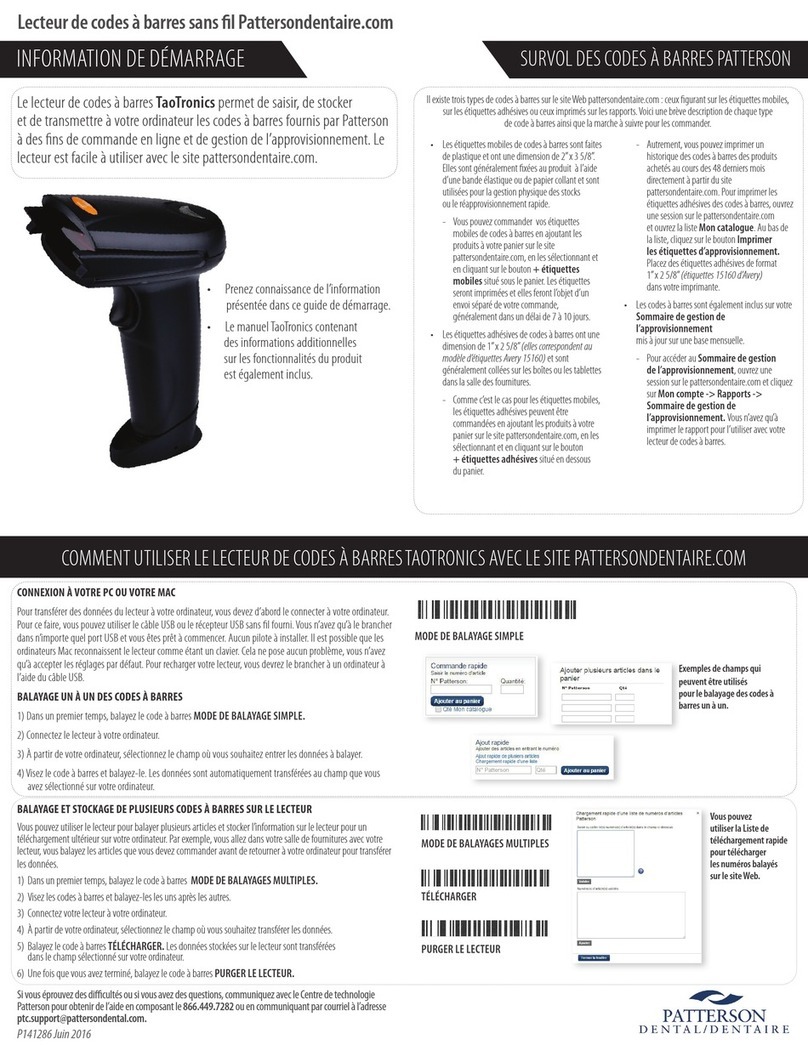 Patterson TaoTronics User manual