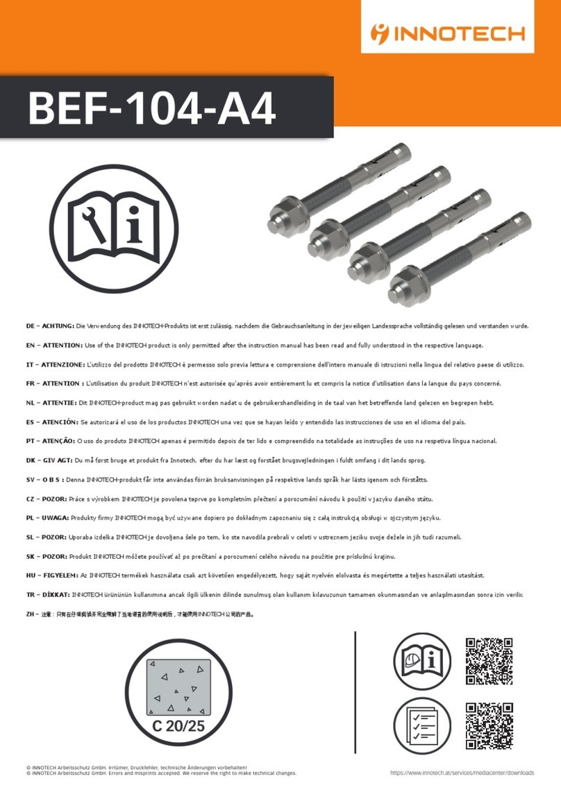 Innotech BEF-104-A4 manual