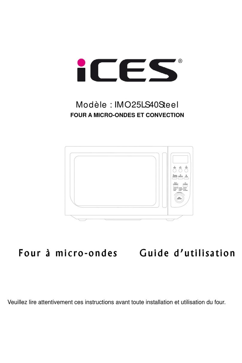 iCES IMO-25LS40STEEL owner's manual
