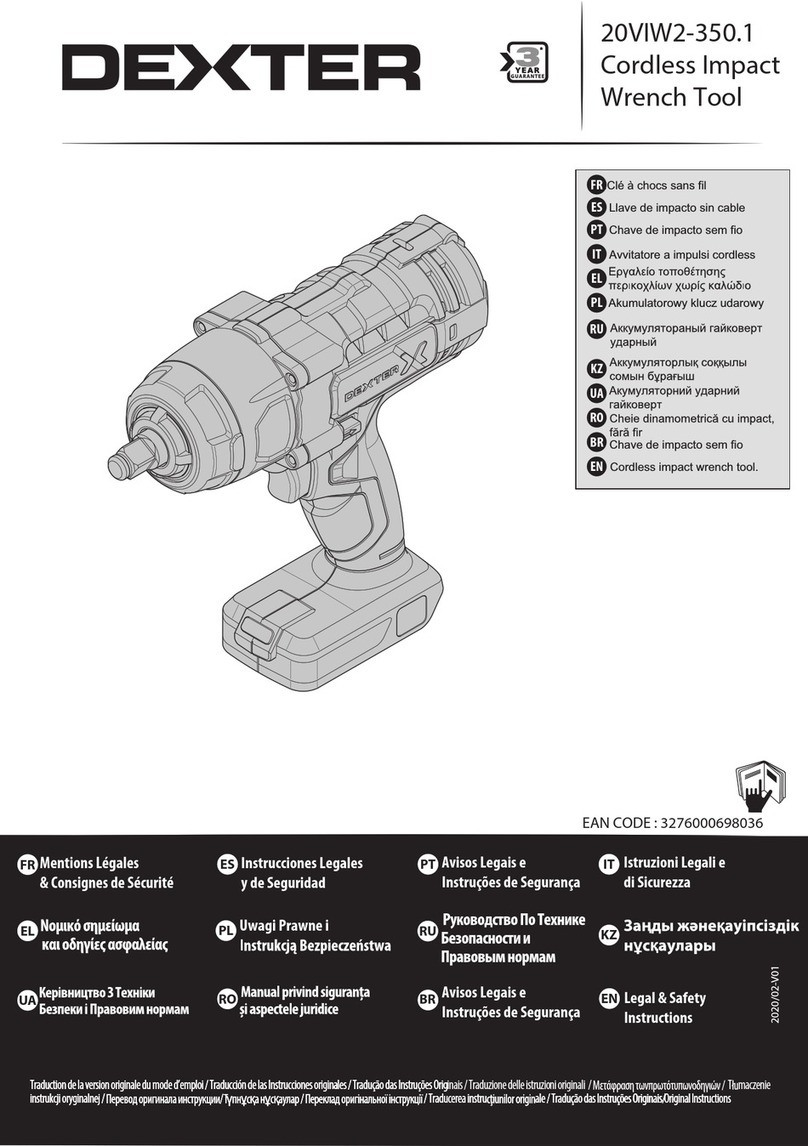 Dexter Laundry 20VIW2-350.1 instructions