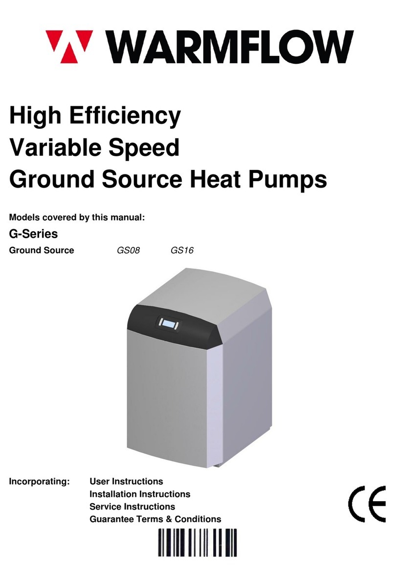 WarmFlow G Series manual