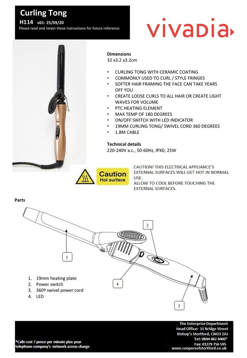 Vivadia H114 Instructions for use