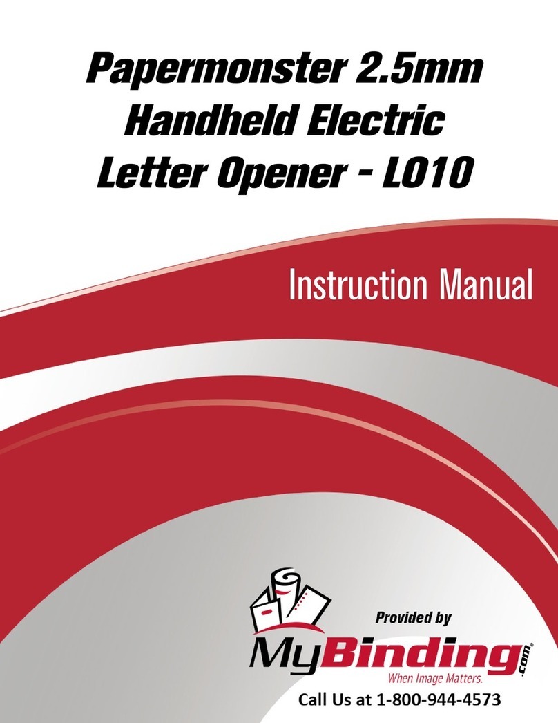 MyBinding Papermonster User manual