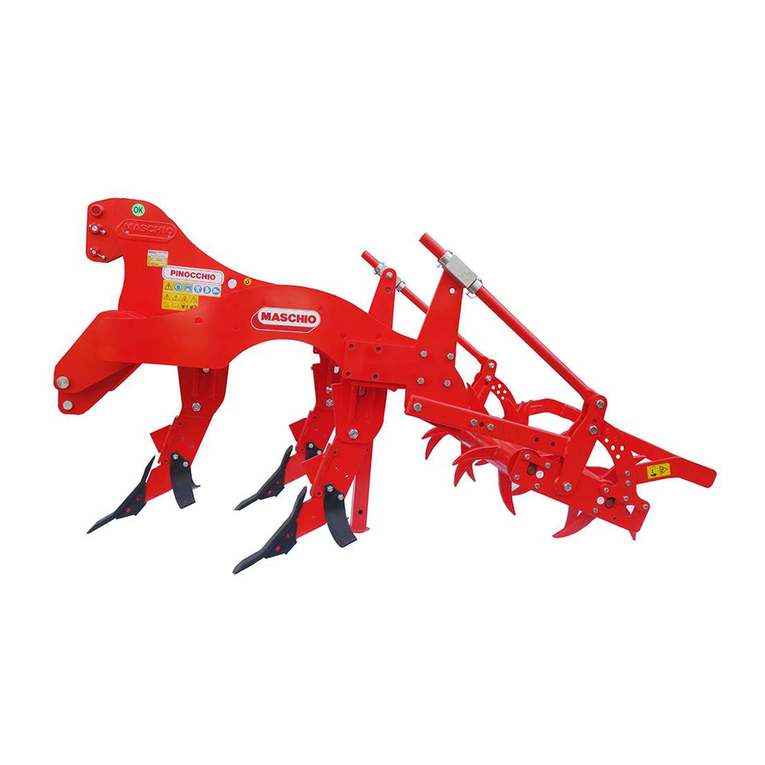 Maschio GASPARDO PINOCCHIO 130 Use and maintenance
