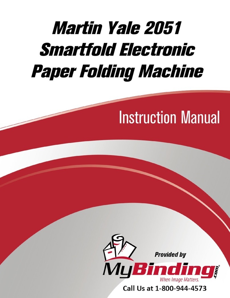 MyBinding Martin Yale 2051 instruction manual