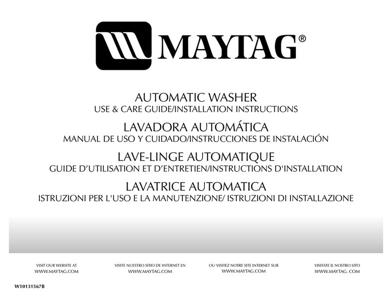 Maytag 3RMTW4905TW0 User manual