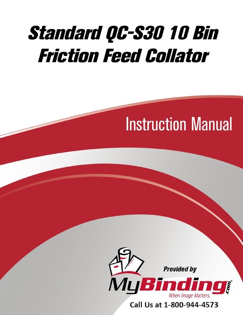MyBinding Standard QC-S30 User manual